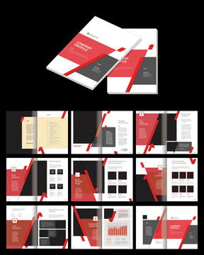 金融產品畫冊設計模板 提升企業形象與廣告效果